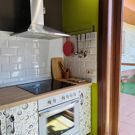 Tranquila Casita De Invitados En Con Chimenea * 比戈