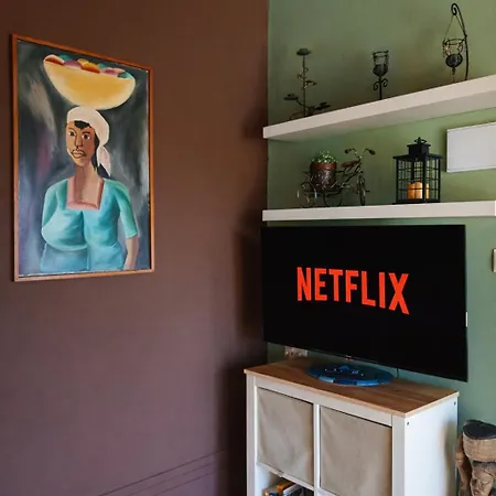 度假居 Tranquila Casita De Invitados En Con Chimenea 比戈